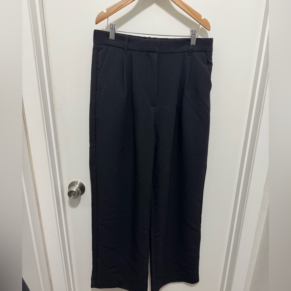Abercrombie Sloane Tailored wide leg pant